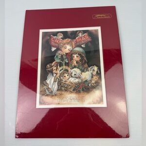 VTG 1987 Jody Bergsma A Gift Of Love Everything Lithograph Print 3303/ 7500 READ
